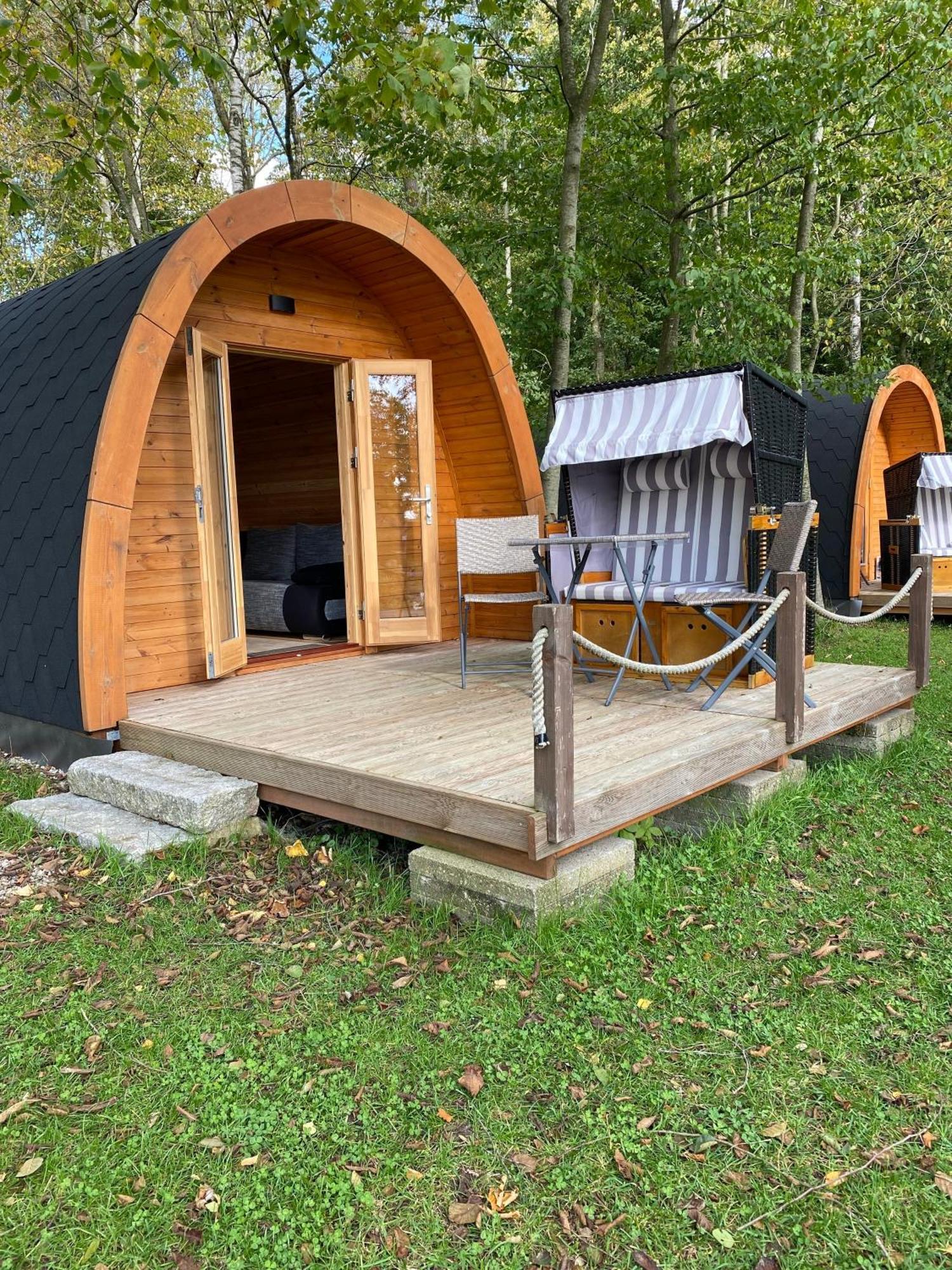26 Premium Camping Pod "Foehr" Silberstedt Exterior foto